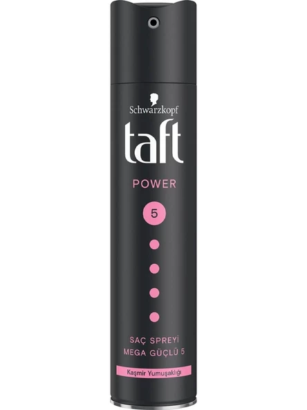 Taft Saç Spreyi 250 ml Power Mega Güçlü 5