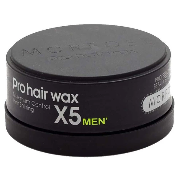 Morfose Pro Hair Wax X5 Men Maximum Control 150 ml