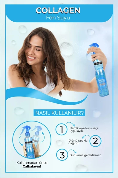 Morfose Kolajen Içerikli Iki Fazlı Fön Suyu 400 Ml - 3