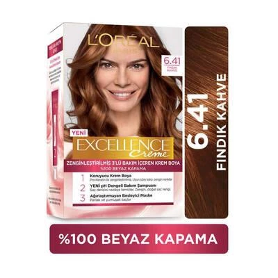 LOREAL EXCELLENCE SET 6.41 FIINDIK KAHVE