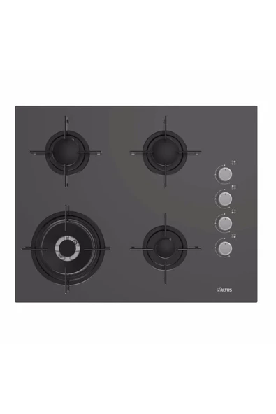 Altus Gri CAM Ankastre(Doğalgazlı) ALA 535G Davlumbaz+ ALA 189 DG Gri Cam Ocak + ALA 322 G Fırın GRİ - 3