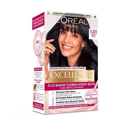 LOREAL EXCELLENCE SET 1.01 DERİN SİYAH