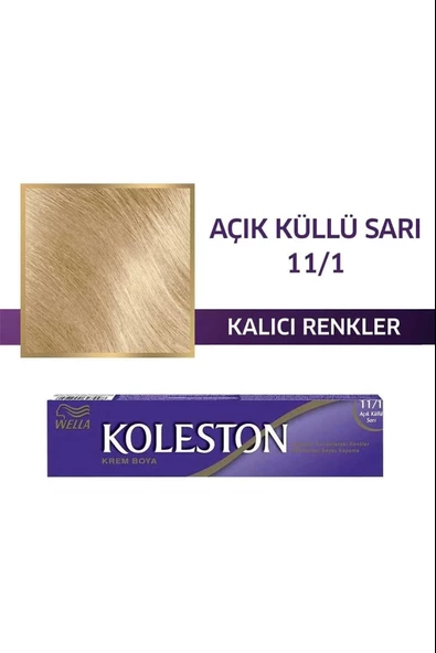 KOLESTON TÜP BOYA 11/1 AÇIK KÜLLÜ