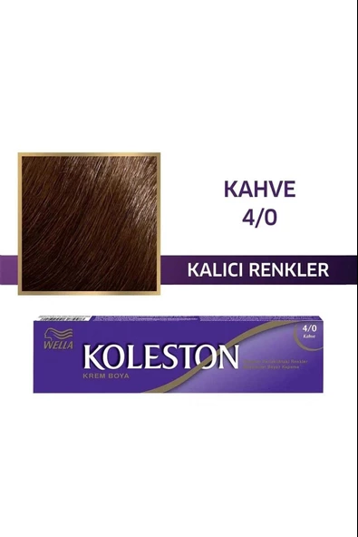 KOLESTON TÜP BOYA 4/0 KAHVE