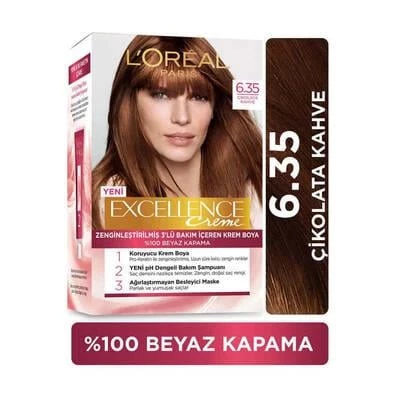 LOREAL EXCELLENCE SET 6.35 ÇİKOLATA KAHVE
