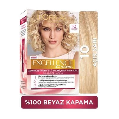 LOREAL EXCELLENCE SET 10 AÇIK SARI