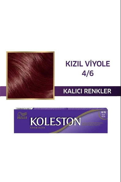 KOLESTON TÜP BOYA 4/6 KIZIL VİYOLE