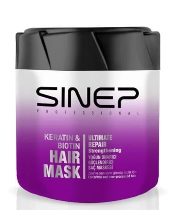 Sınep Keratin Biotin Saç Maskesi 400 ml