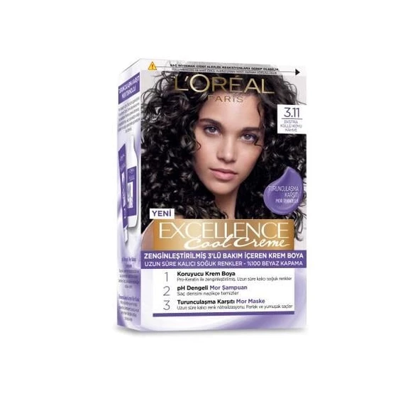 LOREAL EXCELLENCE SET 3.11 EKSTRA KÜLLÜ KOYU KAHVE
