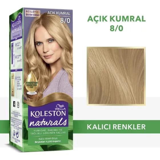 KOLESTON NATUREL MAXI 8/0 AÇIK KUMRAL