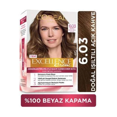 LOREAL EXCELLENCE SET 6.03 YOĞUN KOYU KUMRAL