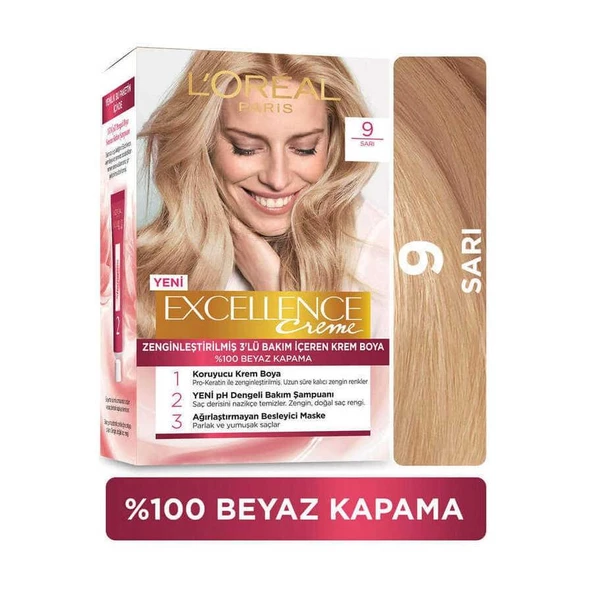 LOREAL EXCELLENCE SET 9 SARI