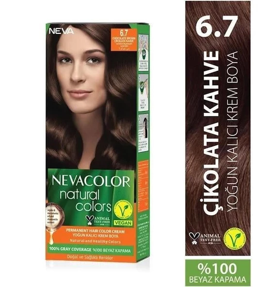 NEVA NATURAL COLOR 6.7 ÇİKOLATA KAHVE