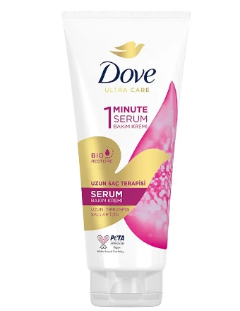 Dove Ultra Care 1 Minute Serum Saç Bakım Kremi Uzun Saç Terapisi 170 ml