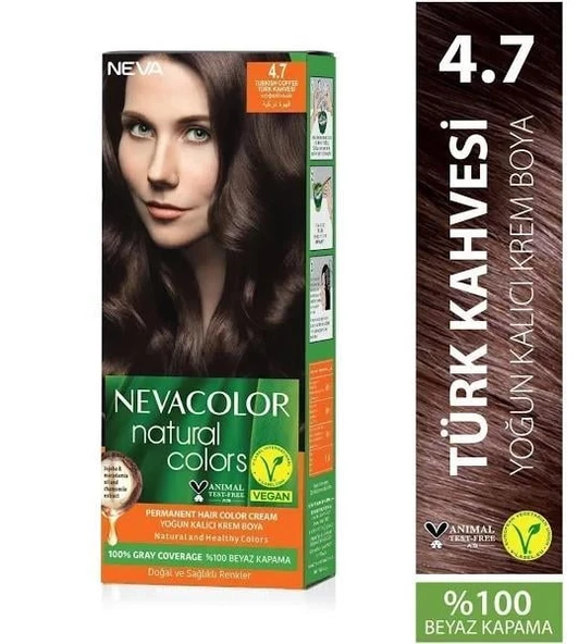 NEVA NATURAL COLOR 4.7  TÜRK KAHVESİ