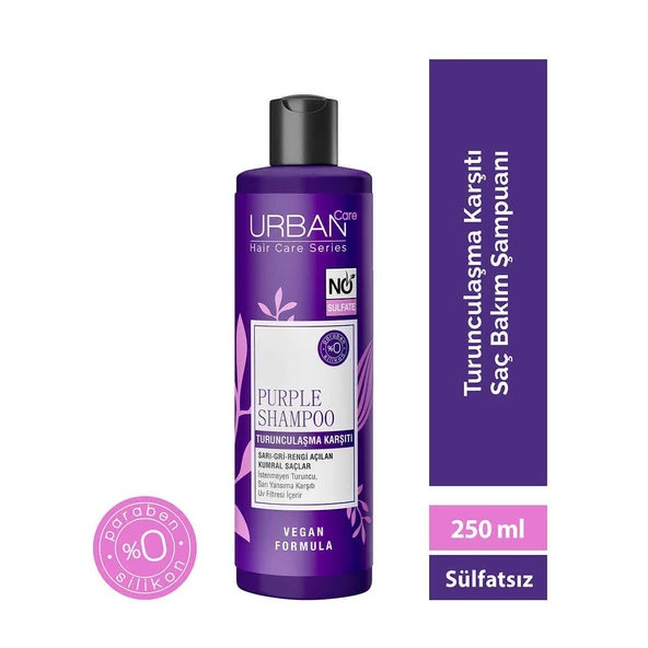 Urban Purple Shampoo Turunculaşma Karşıtı Şampuan 250 ml