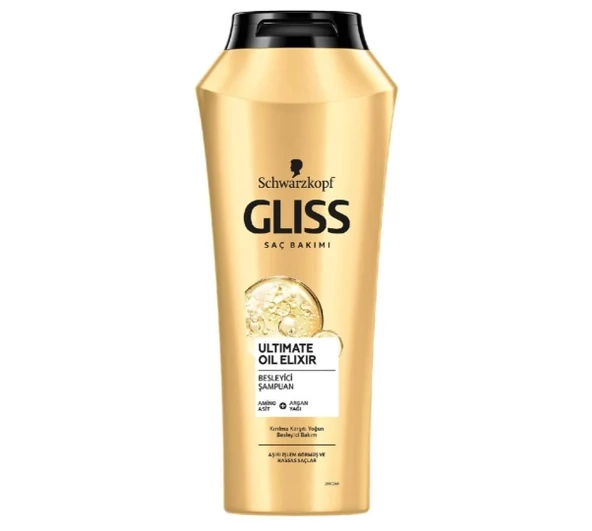 Gliss Şampuan 500 Ml Ultimate Oil Elixir