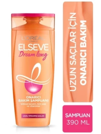 Elseve Dream long Onarıcı Saç Bakım Şampuanı 390 ml