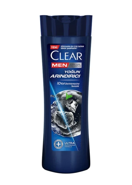 Clear Men Yoğun Arındırıcı Şampuan 350 ml