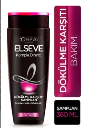 Elseve Komple Direnç Dökülme Karşıtı Şampuan 360 ml