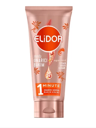 Elidor 1 Minute Onarıcı Süper Saç Bakım Kremi Anında Onarıcı Bakım 170 ml