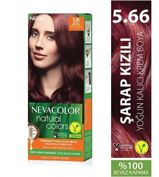NEVA NATURAL COLOR 5.66 ŞARAP KIZILI