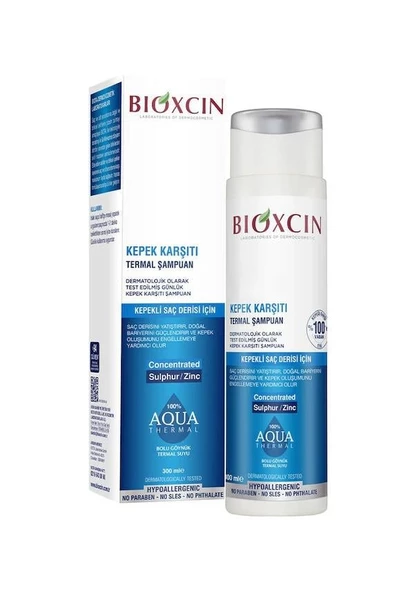 Bıoxcın Aqua Thermal Kepek Karşıtı Termal Şampuan 300 ml