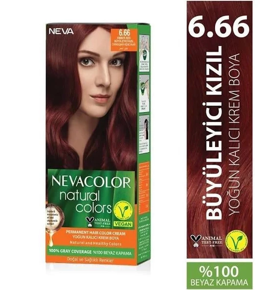 NEVA NATURAL COLOR 6.66 BÜYÜLEYİCİ KIZIL