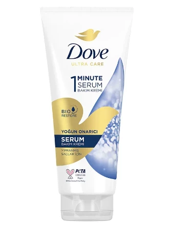 Dove Ultra Care 1 Minute Serum Saç Bakım Kremi Yoğun Onarıcı 170 ml