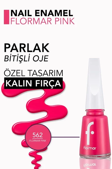 FLORMAR OJE 562 FLORMAR PINK - 3
