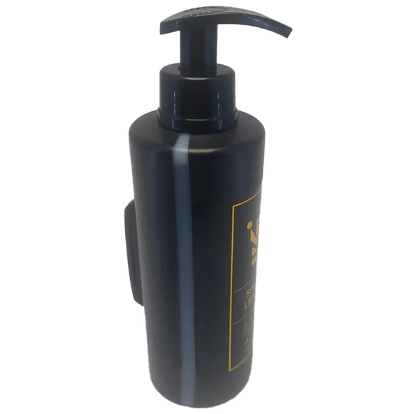 Kilitli Kapak Metal Askı Aparatı Dahil Pompalı 350 Ml Sıvı Sabun Otel Pansiyon Hastane Spor Salonu Misafirhane - 4