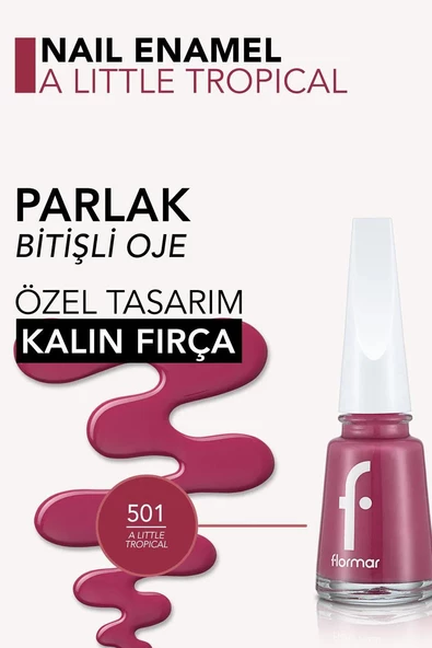 FLORMAR OJE 501 A LITTLE TROPICAL - 2