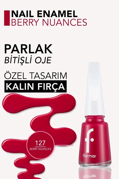 FLORMAR OJE 127 BERRY NUANCES - 3