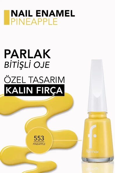 FLORMAR OJE 553 PINEAPPLE - 3