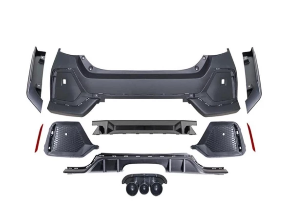 Honda Civic Fc5 2016-2020 Typer Arka Tampon