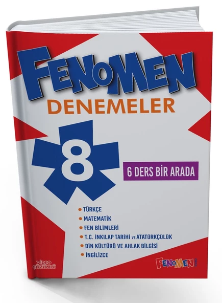 Fenomen Okul 2025 8. Sınıf Lgs Fenomen Denemeleri Seti 6 Ders