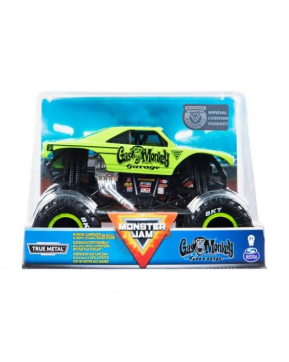 Monster Jam Metal Araçlar 1:24 Gas Monkey