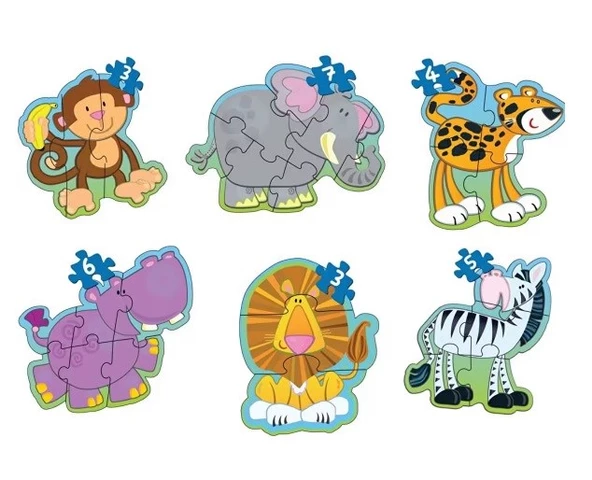 *35 Parça Baby Puzzle 1703 - 2