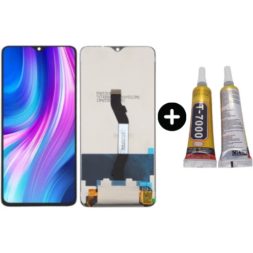 Xiaomi Redmi Note 8 Pro Uyumlu HK Lcd Ekran Dokunmatik + B7000