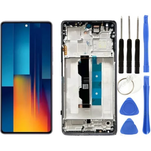 Xiaomi Redmi Note 13 Pro 4G Uyumlu Çıtalı A Kalite Lcd Ekran Dokunmatik  + Tamir Seti