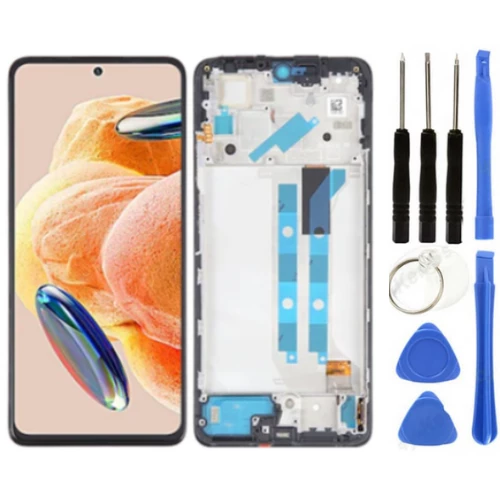 Xiaomi Redmi Note 12 Pro 4G Uyumlu Çıtalı A Kalite Lcd Ekran Dokunmatik  + Tamir Seti