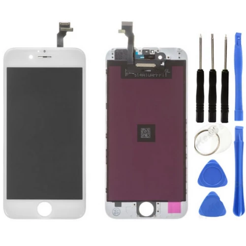 iPhone 6 Uyumlu A Kalite Lcd Ekran Dokunmatik Beyaz + Tamir Seti