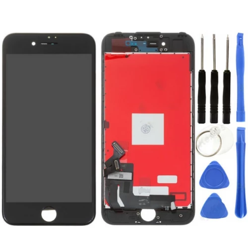 iPhone 7 Uyumlu OLED Lcd Ekran Dokunmatik Siyah + Tamir Seti