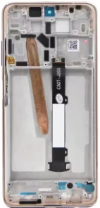 Xiaomi Poco X3 Nfc Uyumlu OLED Çıtalı Lcd Ekran Dokunmatik Gold