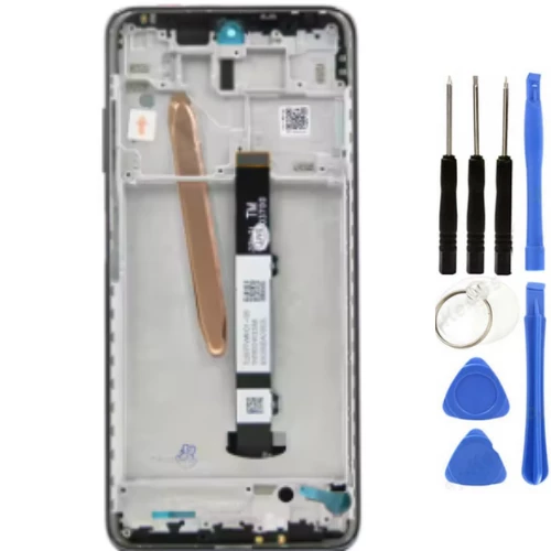 Xiaomi Poco X3 Nfc Uyumlu Çıtalı Lcd Ekran Dokunmatik Siyah + Tamir Seti ürün görseli