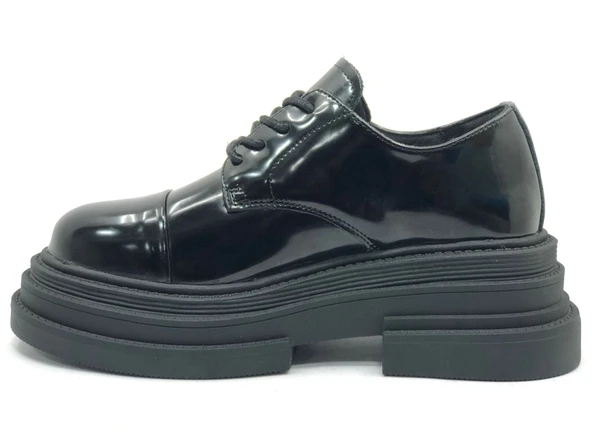 Lufian 122230009 Julıa Sneaker Unisex Deri Klasik Ayakkabı - Resim 7