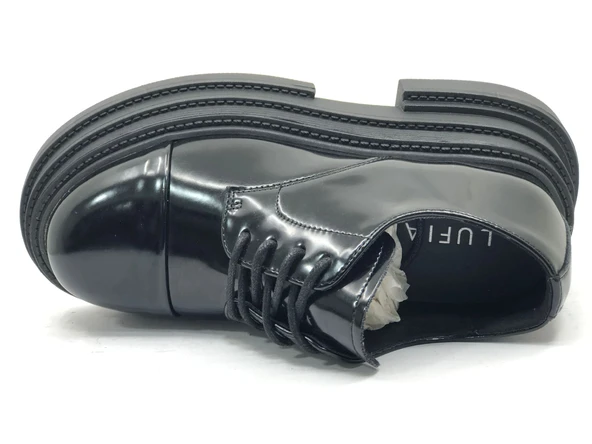 Lufian 122230009 Julıa Sneaker Unisex Deri Klasik Ayakkabı - Resim 10