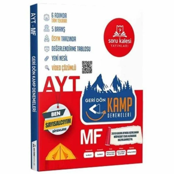 Soru Kalesi Yayınları Ayt Sayısal Kamp Denemeleri