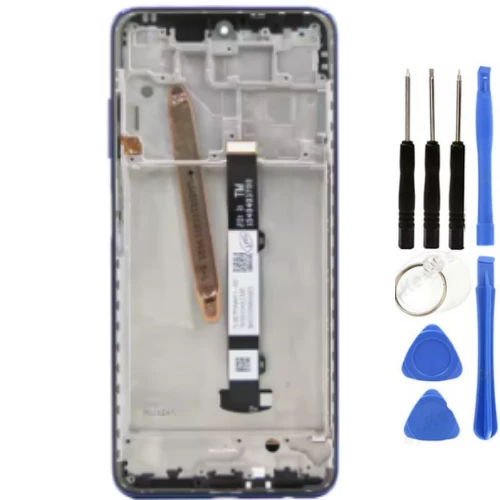 Xiaomi Poco X3 Nfc Uyumlu OLED Çıtalı Lcd Ekran Dokunmatik Mavi + Tamir Seti ürün görseli