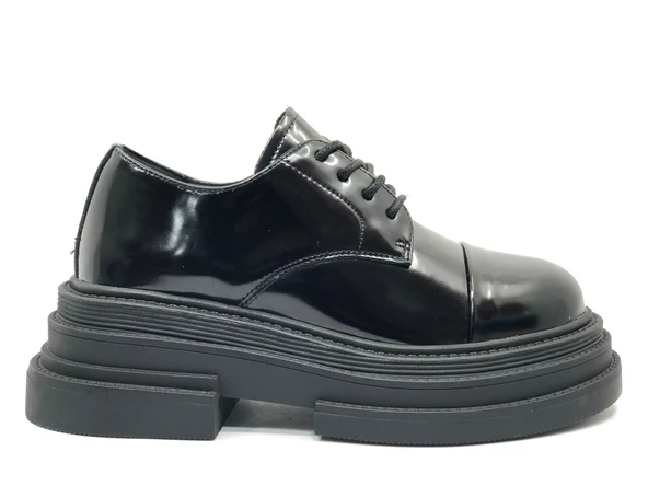 Lufian 122230009 Julıa Sneaker Unisex Deri Klasik Ayakkabı - Resim 4